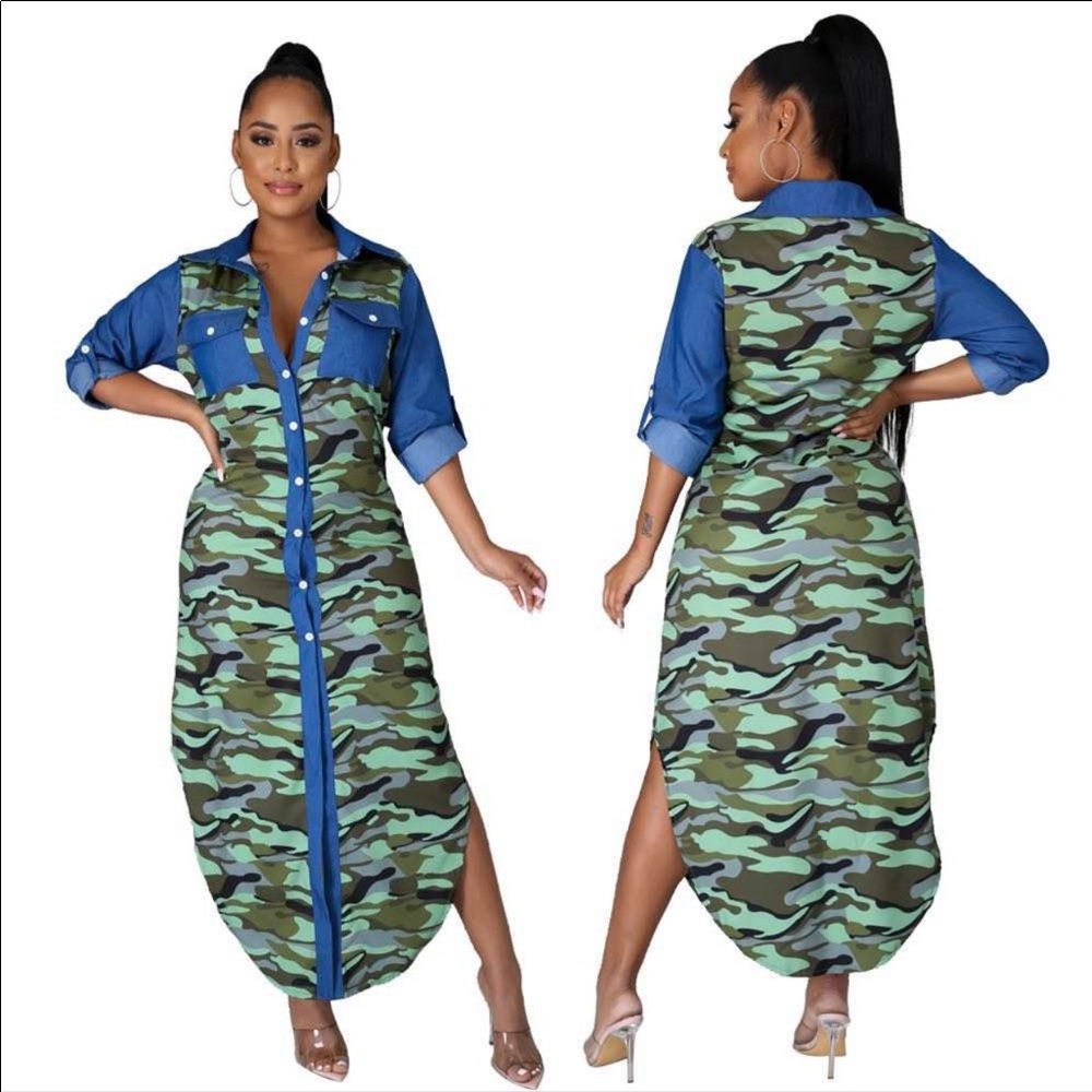 Camouflage dress